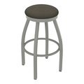 Holland Bar Stool Co 25" Swivel Counter Stool, Nickel Finish, Graph Chalice Seat 80225AN019